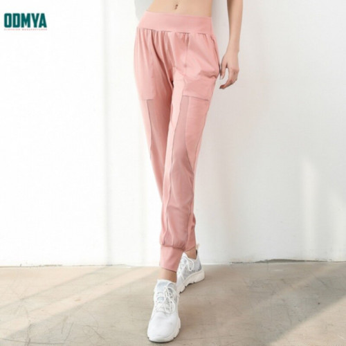 Breathable mesh loose stretch yoga pants
