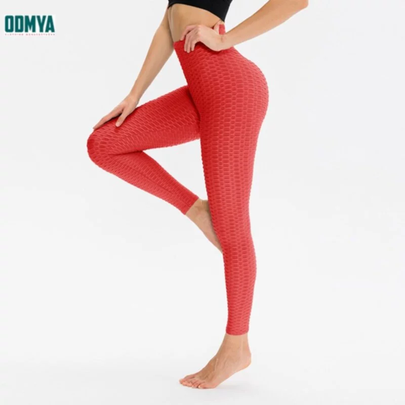 Yoga Jacquard Tie-Dye Yoga Clothes Bubble Yoga Pants