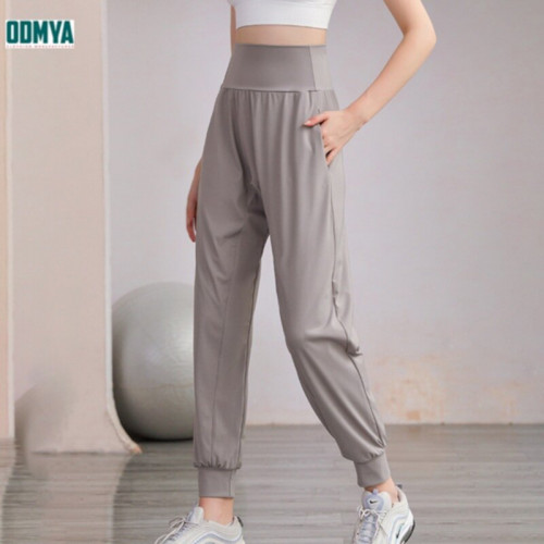 New nylon high waisted sports pants yoga pants for women
