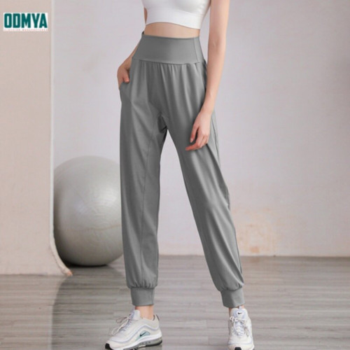 New nylon high waisted sports pants yoga pants for women