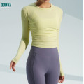 New Long Sleeve Skin Tight Yoga Sportswear Supplier