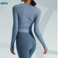 New Long Sleeve Skin Tight Yoga Sportswear Supplier