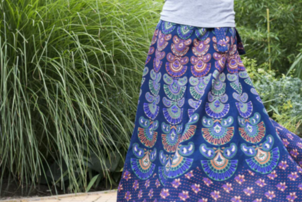 ODMYA's Sustainable Wrap-Around Skirts: Eco-Friendly & Stylish