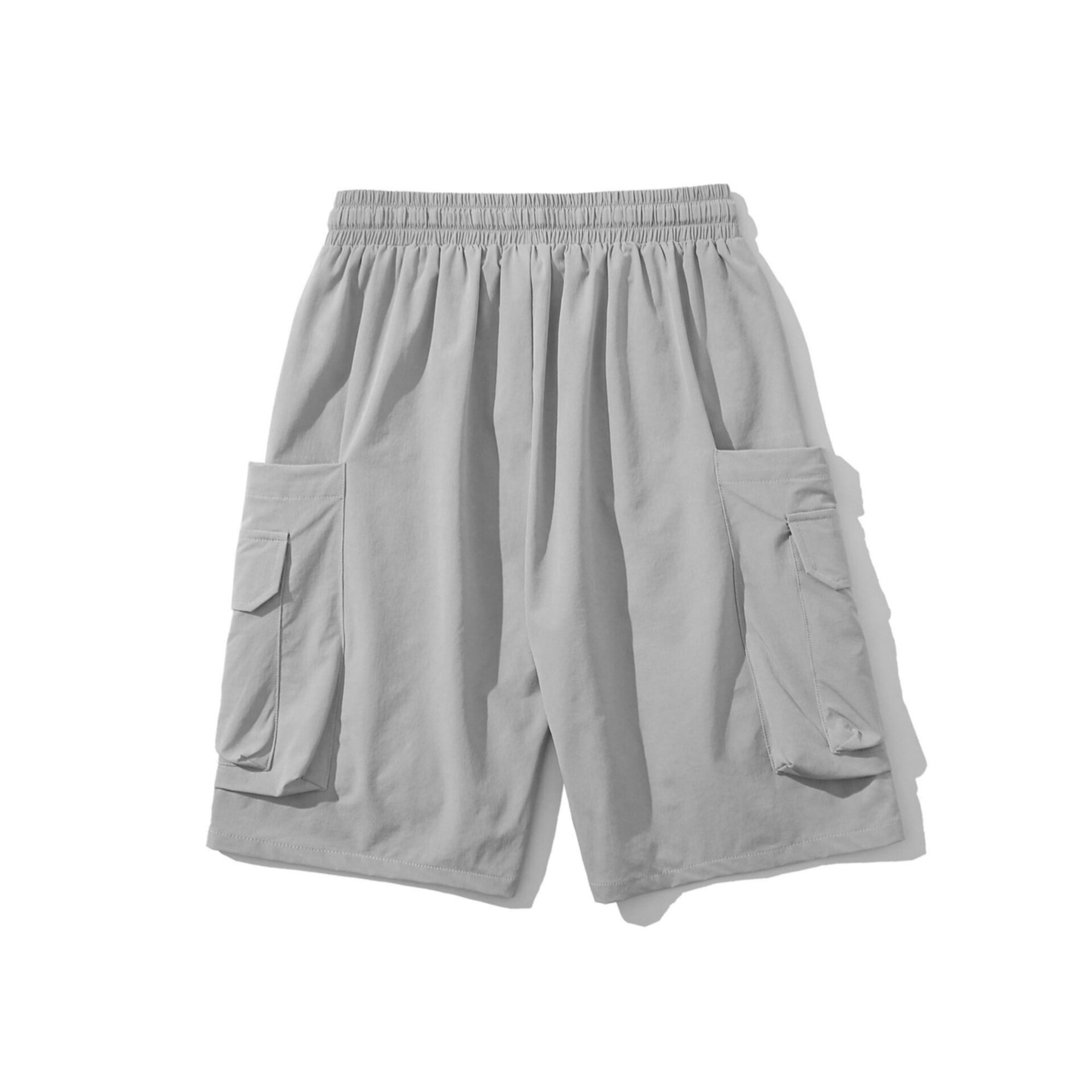 Summer men's multi pocket work shorts