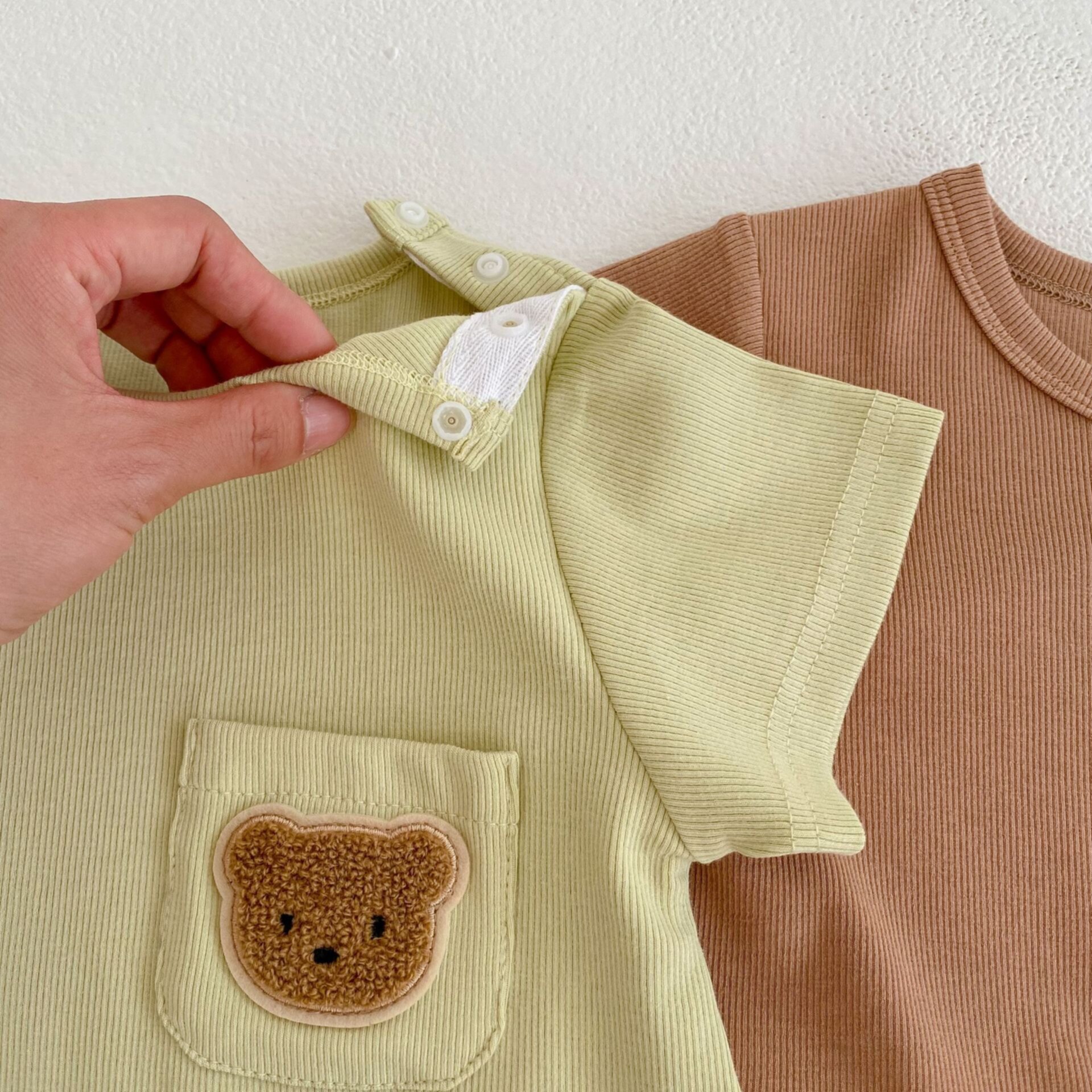 Summer thin round neck baby rompers baby jumpsuit