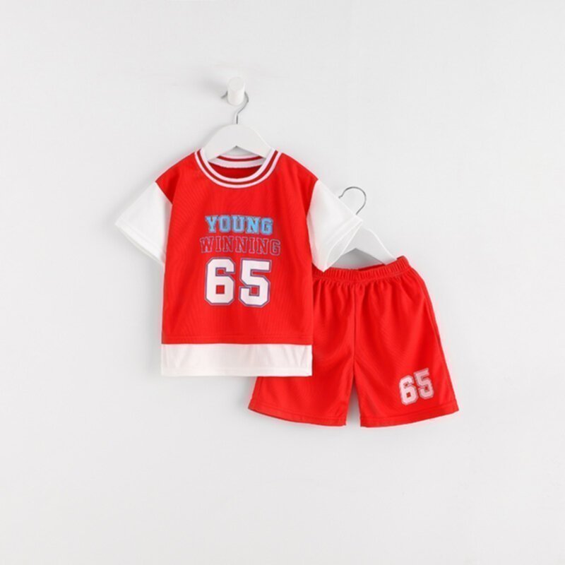 Summer children's basketball suit outdoor sports suit