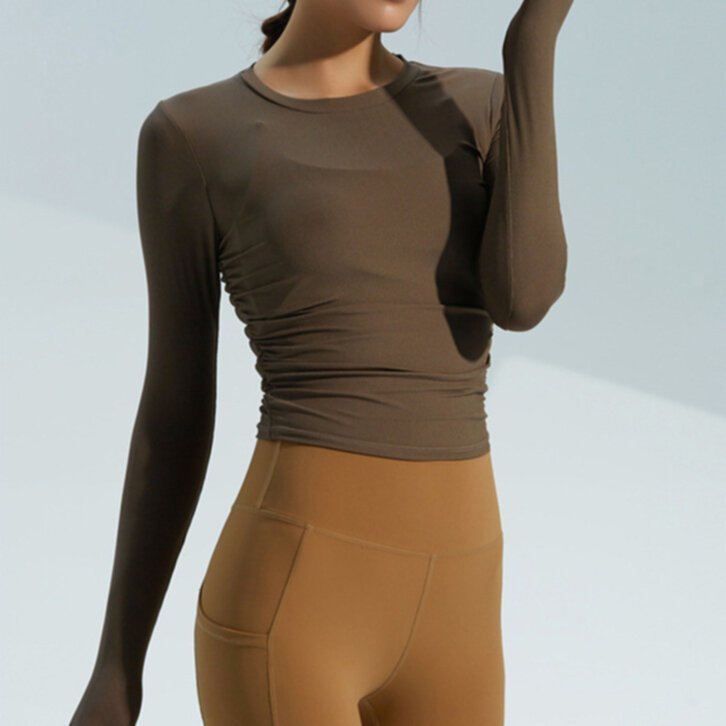 New long sleeve skin tight yoga Sportswear